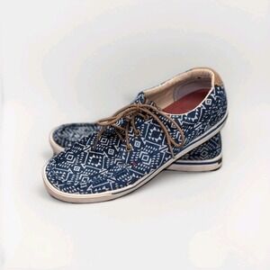 Western Aztec Southwestern Lace Up Shoes Twisted X HOOey Comfort Women's Size 11